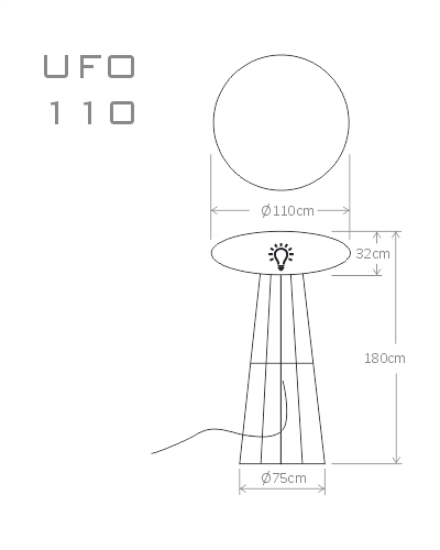 UFO Micante size